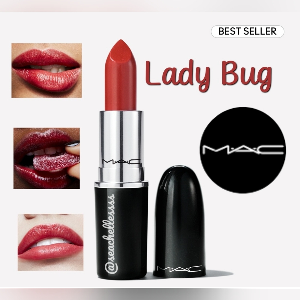 Lustre Lipstick Lady Bug Mac Cosmetics Brand New In Box Authentic